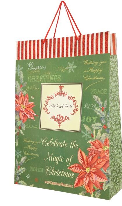 Mark Roberts Christmas Gift Bag Large 21 X 30" - FREE SHIPPING