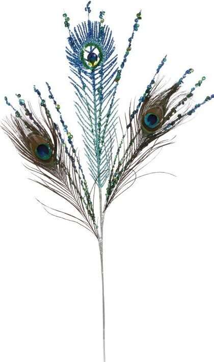 Peacock Spray - 30 Inches