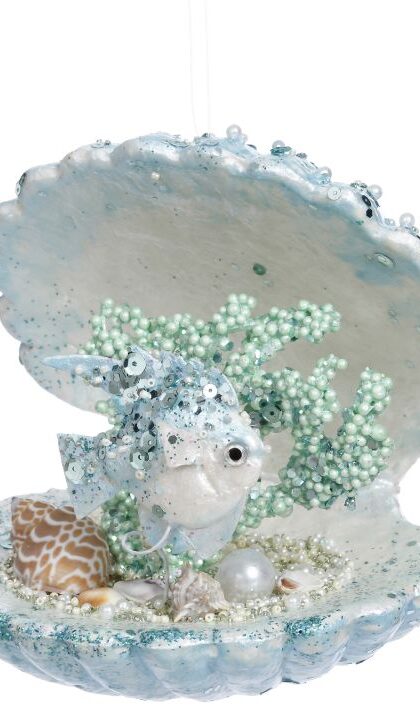 Deco Shell Coral, Large - 6 Inches, Set of 3
