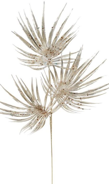 Fan Sequined Spray - 24.5 Inches, Set of 12