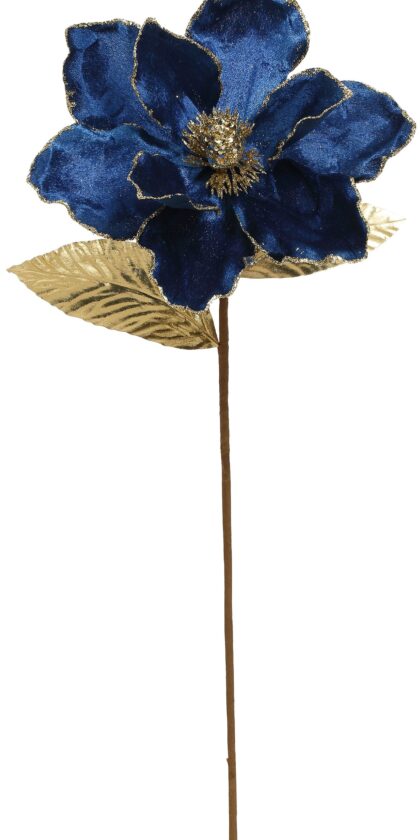 Christmas Magnolia Stem - 24.5 Inches, Set of 12