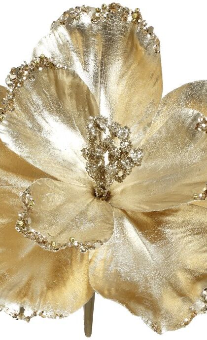 Sparkling Magnolia Clip - 6 Inches