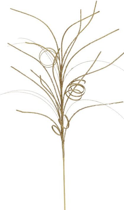 Glittered Curly Needle Spray - 29.5 Inches, Set of 12