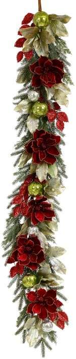 Magnolia Pine Balls Garland - 6 Feet