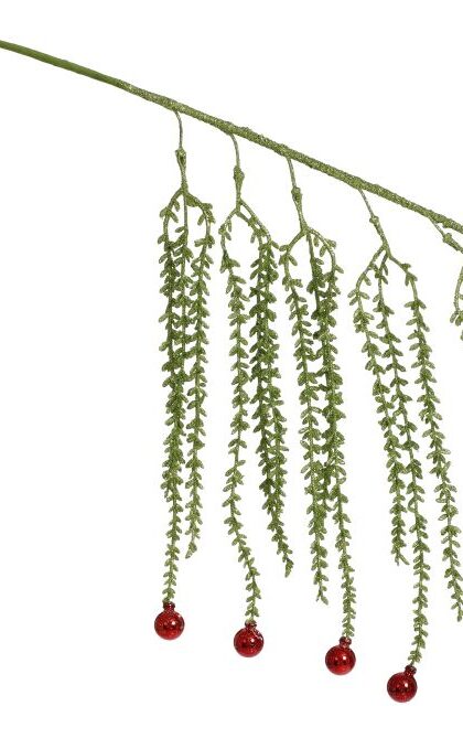 Hanging Bells Spray - 25 Inches, Set of 12