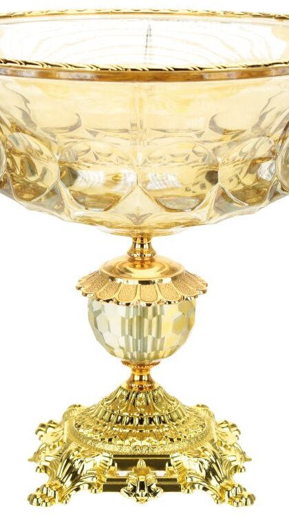 Classic Pedestal Bowl ,Large - 13 x 12 Inches