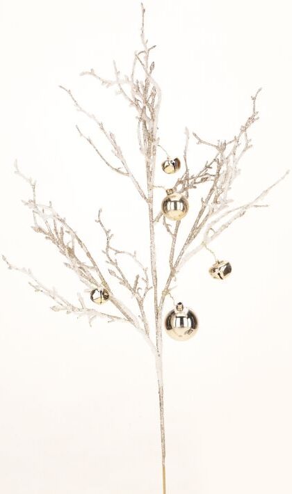 Tiwg Jingle Bells Spray - 25 Inches, Set of 12