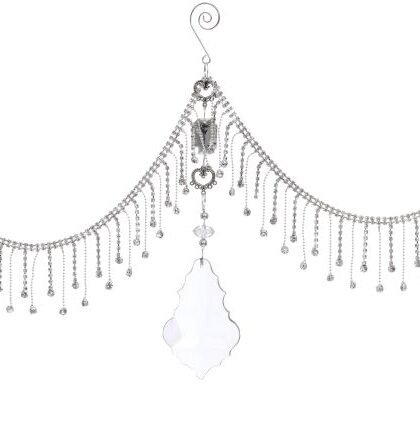 Hanging Crystal Swag - 26.5 Inches, Set of 2