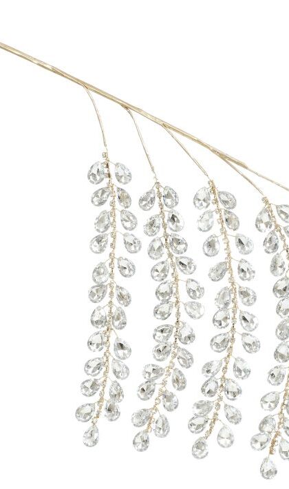 Golden Crystal Berry Spray - 24 Inches