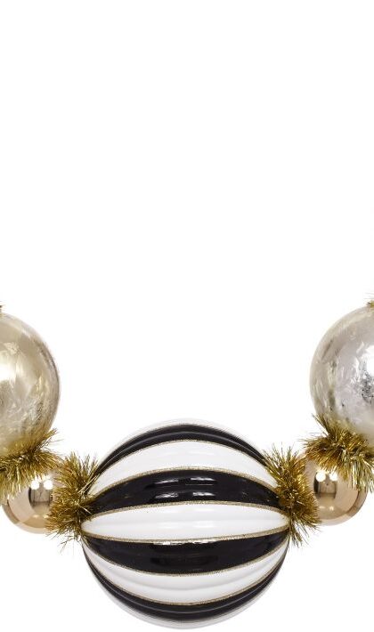 Christmas Sparkle Swag - 41 Inches, Set of 4