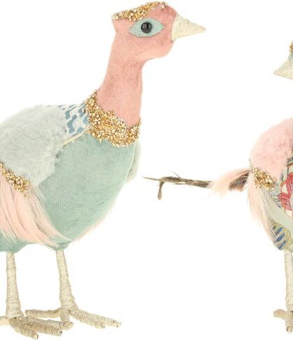 Patchwork Pheasant, Set of 2 - 10-12 Inches