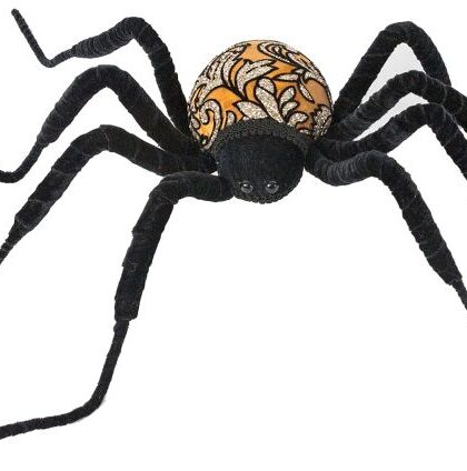 Glitered Print Spider -35 Inches