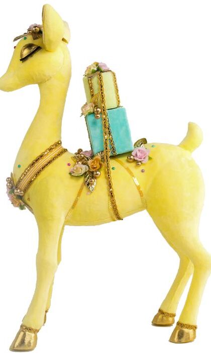 Elegant Deer with Giftbox -25 Inches 35-53828, FREE SHIPPING