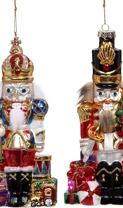 Grand Nutcracker, Assortment of 2 - 8 Inches, 36-02716