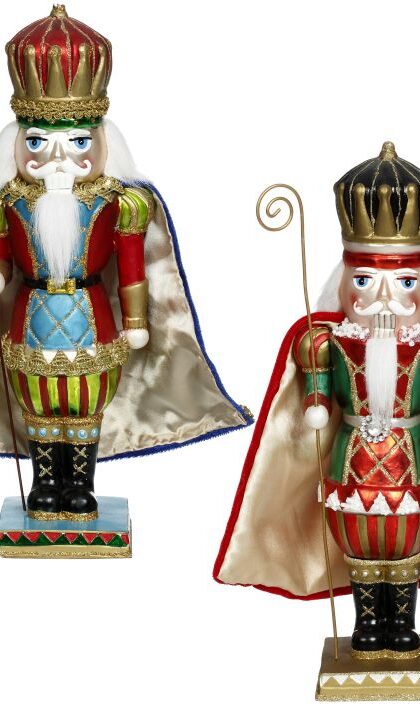 Nutcracker Tabletop, - 11 Inches, Set of 2