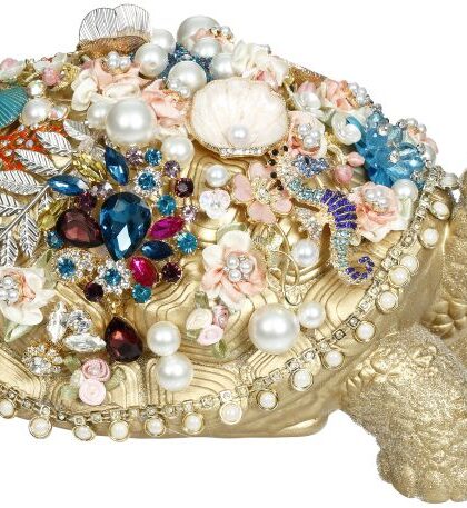 Jeweled Turtle, Large - 12 x 5.5 Inches