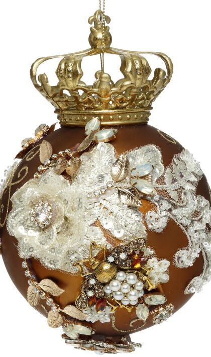 King's Crown Jewels Ornament Copper 7 Inches - FREE SHIPPING