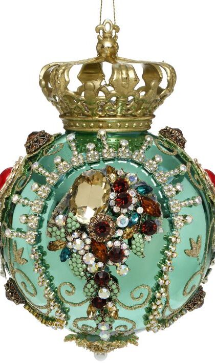 King's Crown Jewels Ornament Turquoise 7 Inches - FREE SHIPPING
