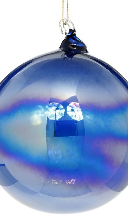 Luster Ball Ornament, Small - 5 Inches