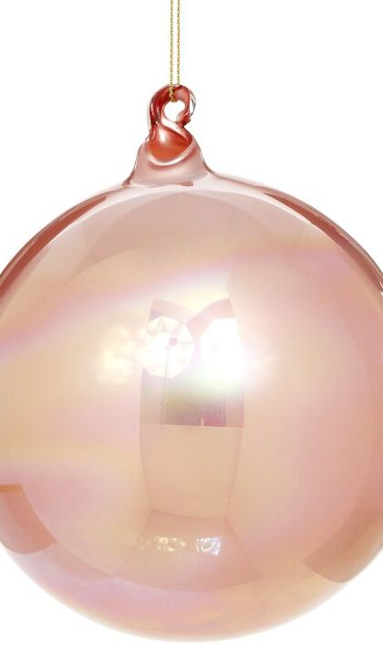 Luster Ball Ornament, Small - 5 Inches