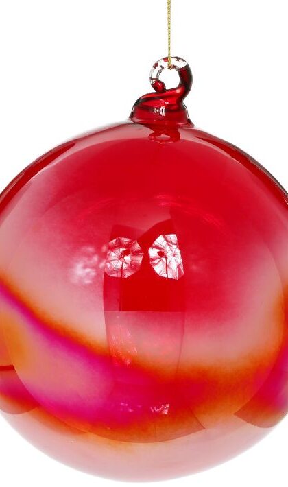 Luster Ball Ornament, Small - 5 Inches