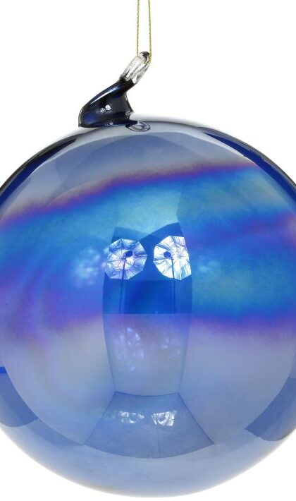 Luster Ball Ornament, Large - 6 Inches