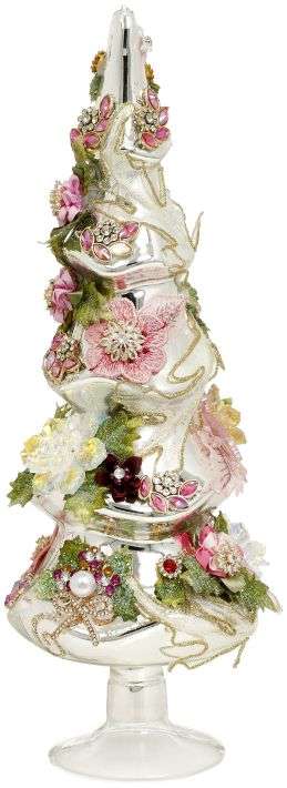 Jeweled Tree Pink Small 14 Inches