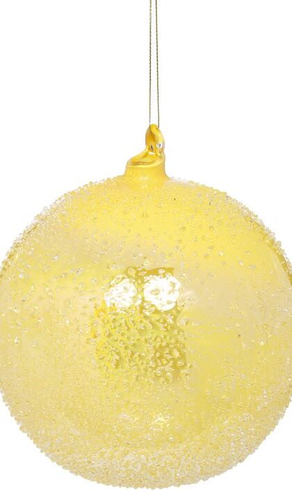 Sparkling Ombre Ornament, Large - 6 Inches, Set of 4