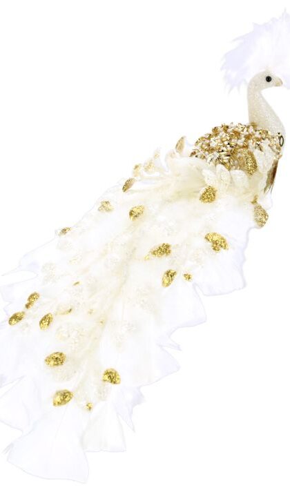 Elegant Peacock -  14 x 4 Inches, Set of 6