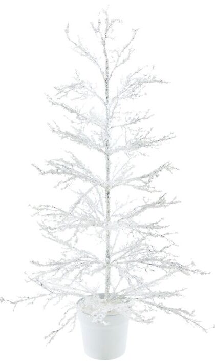 Frosted Potted Tree - 36 Inches