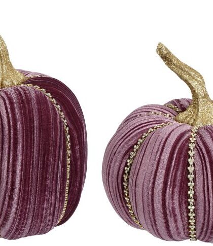 Jeweled Pumpkin, Purple 8-9'', 39-43590