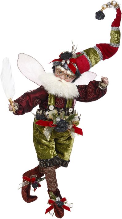 Coal Stocking Fairy, Medium - 15.5 Inches