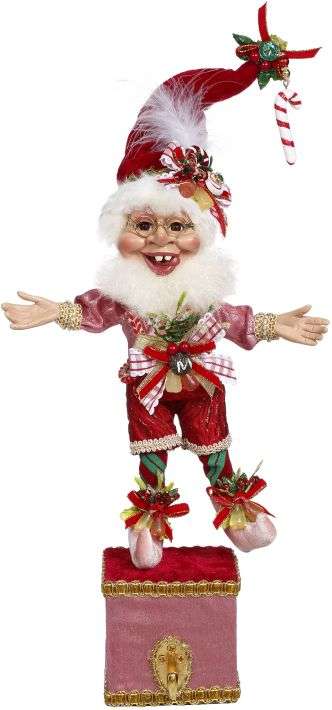 SWEET SHOP ELF STOCKING HOLDER