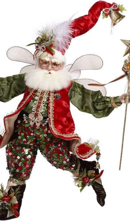 Merry Little XMas Fairy, Medium 16". Mark Roberts Christmas 2023 Limited Edition Collectible Fairies. SKU: 51-37920.