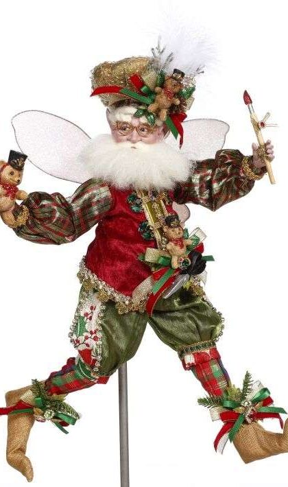Toymaker Fairy, Medium 18". Mark Roberts Christmas 2023 Limited Edition Collectible Fairies. SKU: 51-37956.
