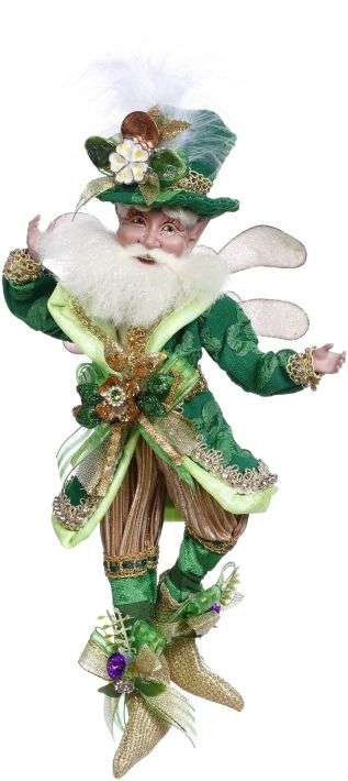 51-44576 - Mark Roberts Catch A Leprechaun Fairy, Small 10.5 Inches, Spring 2024 Collection.