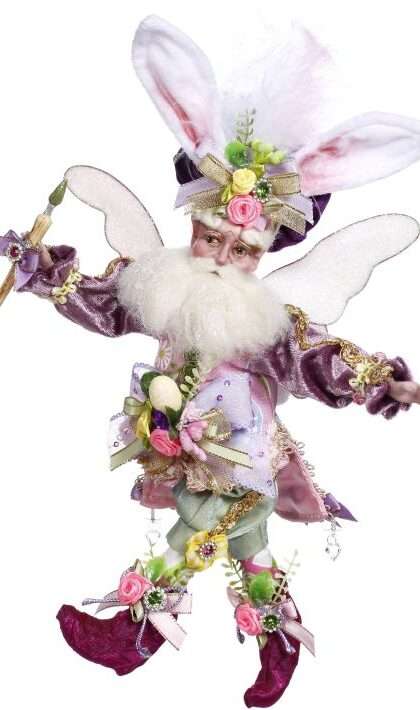 51-44580 - Mark Roberts Easter Egg Fairy, Small 11 Inches - Spring 2024 Collection.