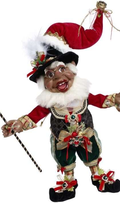 African American Humbug Elf, Medium - 17 Inches