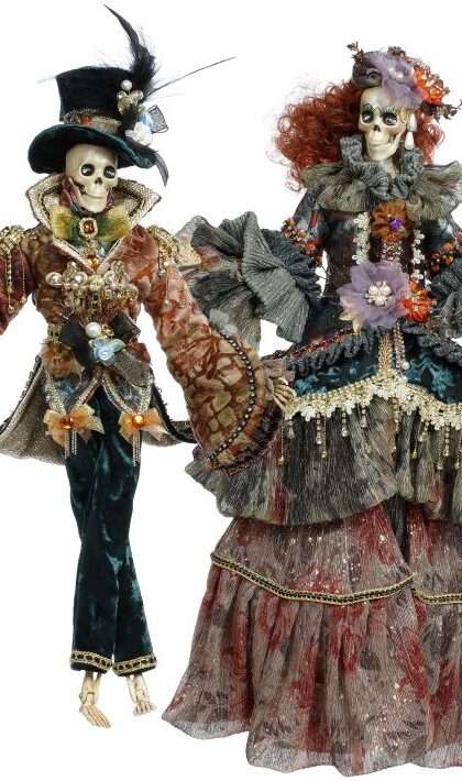 Mr and Mrs Soho Skeleton, Small, Set of 2 - 27 Inches (*Free Shipping)