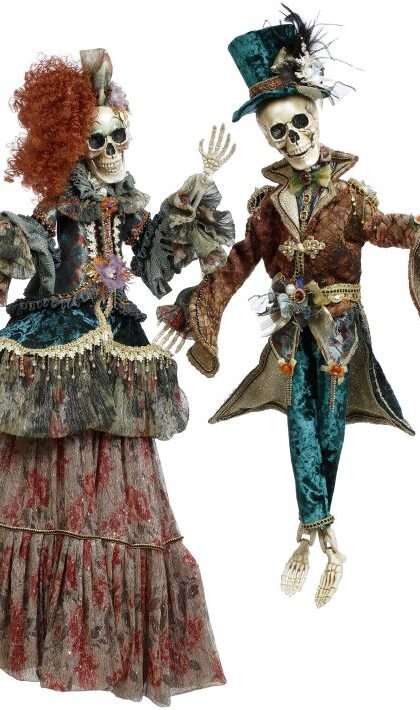 Mr and Mrs Soho Skeleton, Large, Set of 2 - 35.5 Inchess (*Free Shipping)