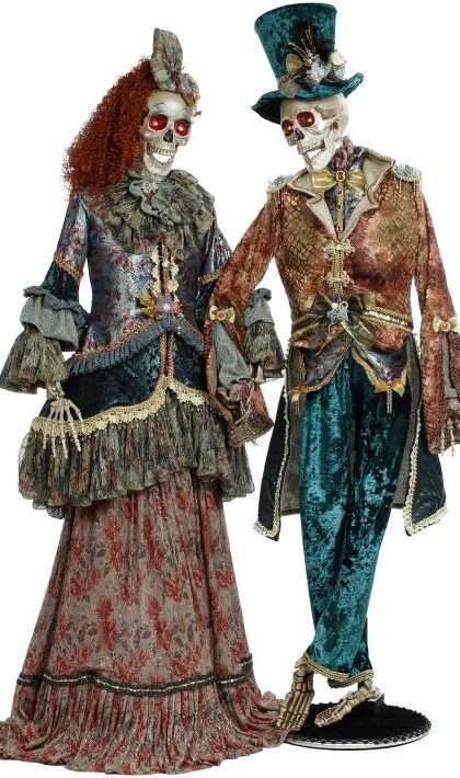 Mr and Mrs Soho Skeleton, Set of 2 - 60 Inches (*Free Shipping)