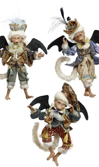 **SIGNED** Flying Monkey, Small, Assortment of 3 - 12-14 Inches 51-58444 Free Shipping