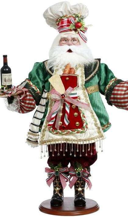Italian Chef Santa - 25 Inches, 51-58642 (*Free Shipping)