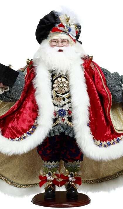 Diamonds Santa - 24.5 Inches (*Free Shipping)