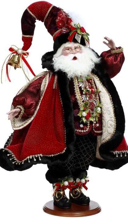 Ruby Red Santa - 24 Inches (*Free Shipping)