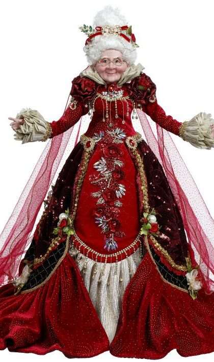 Ruby Red Mrs. Claus - 23 Inches (*Free Shipping)