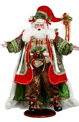 Holly and Ivy Santa - 41 Inches (*Free Shipping)