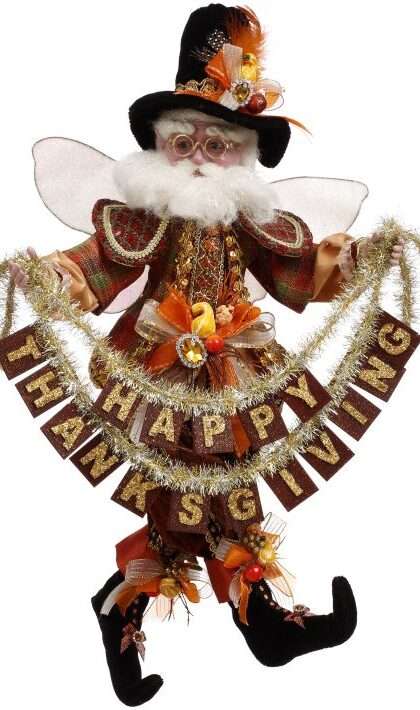 Happy Thanksgiving Fairy, Medium - 17 Inches 🎀(Free Shipping)🎀