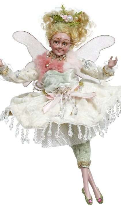 Snow Queen Fairy Small 11.5 Inches - FREE SHIPPING