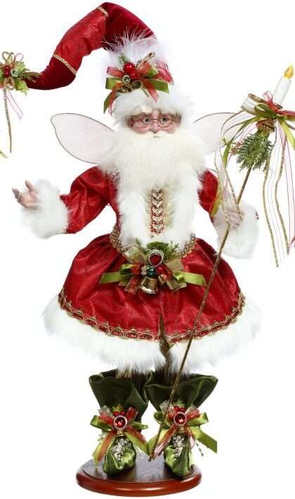 *SIGNED* Night Before Christmas Fairy on Base - 21 Inches (*Free Shipping)
